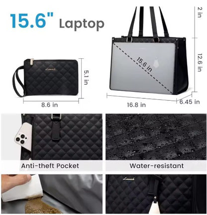 Convenient Insulated Lunch Bag for Commuting Women